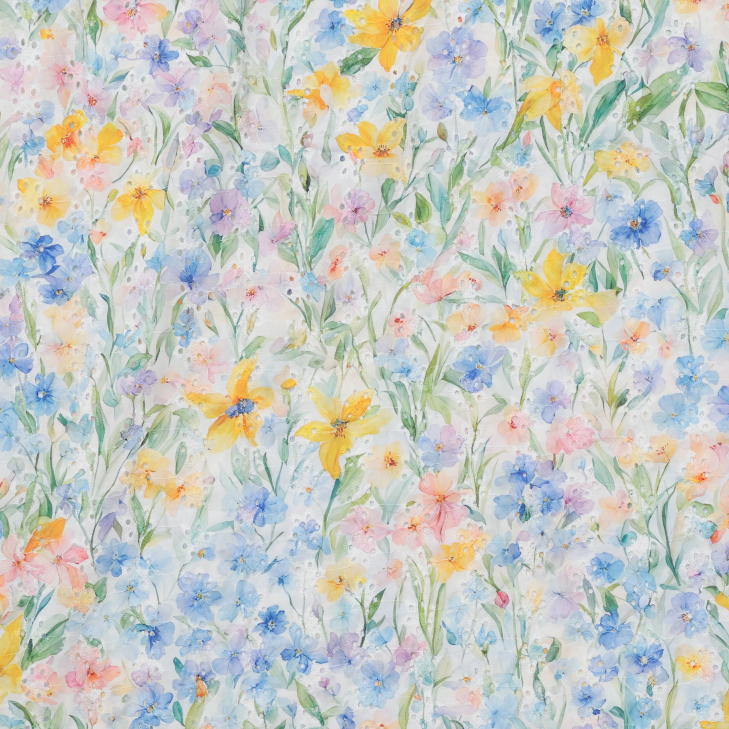 Cotton - Embroidery - Digital Print - Floral - Assorted - Image 3