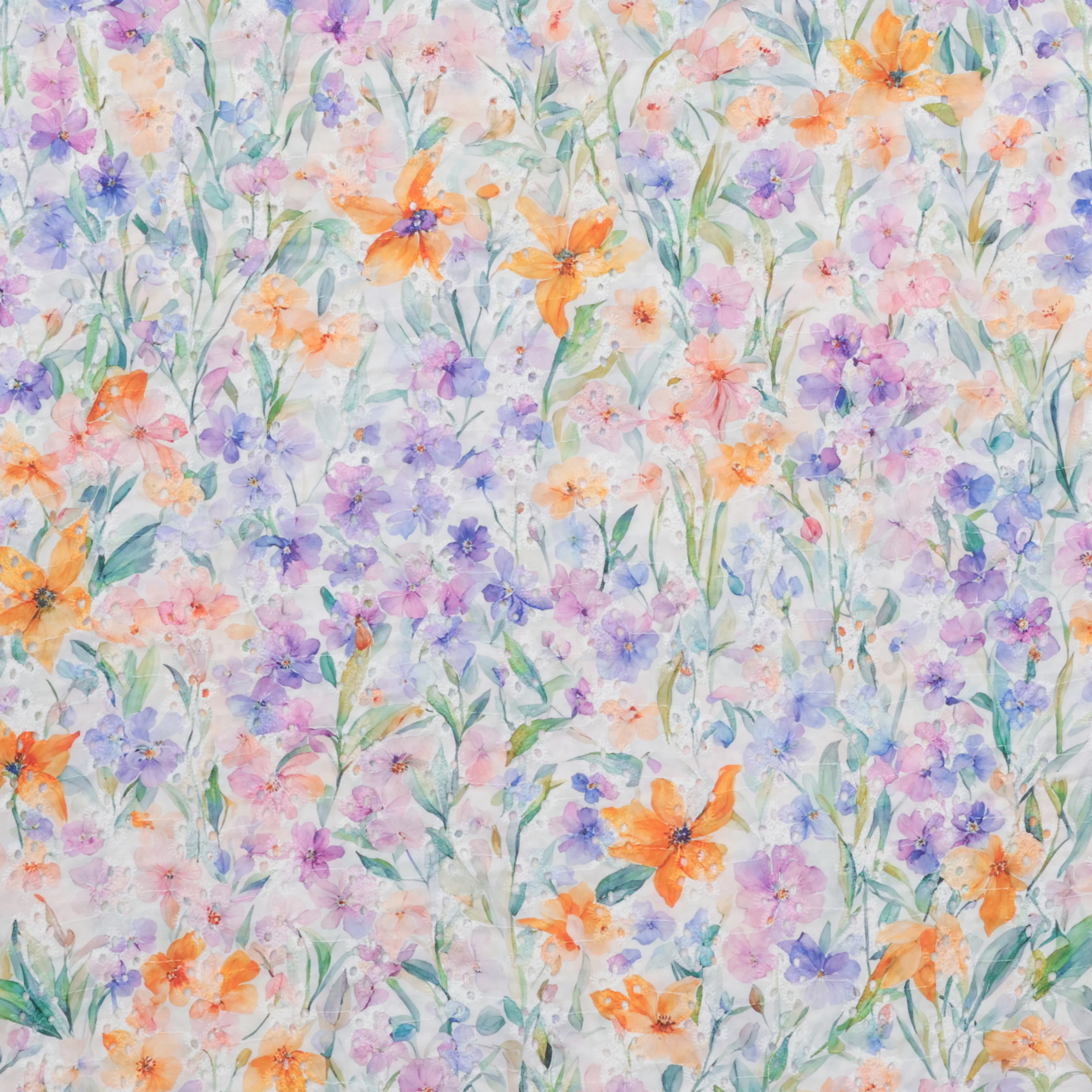 Cotton - Embroidery - Digital Print - Floral - Assorted - Image 4