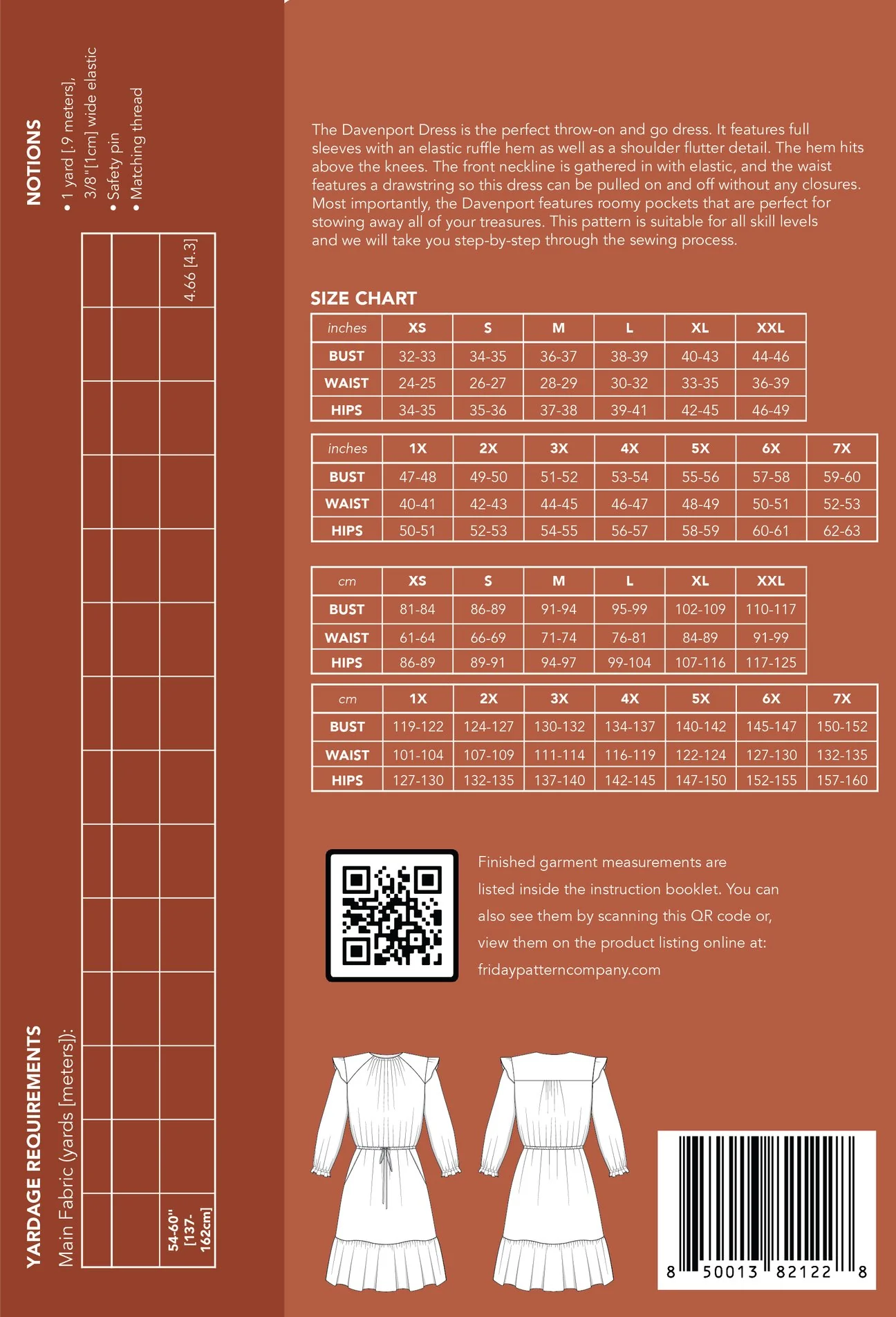 Friday Pattern Company - Davenport Dress - Image 8