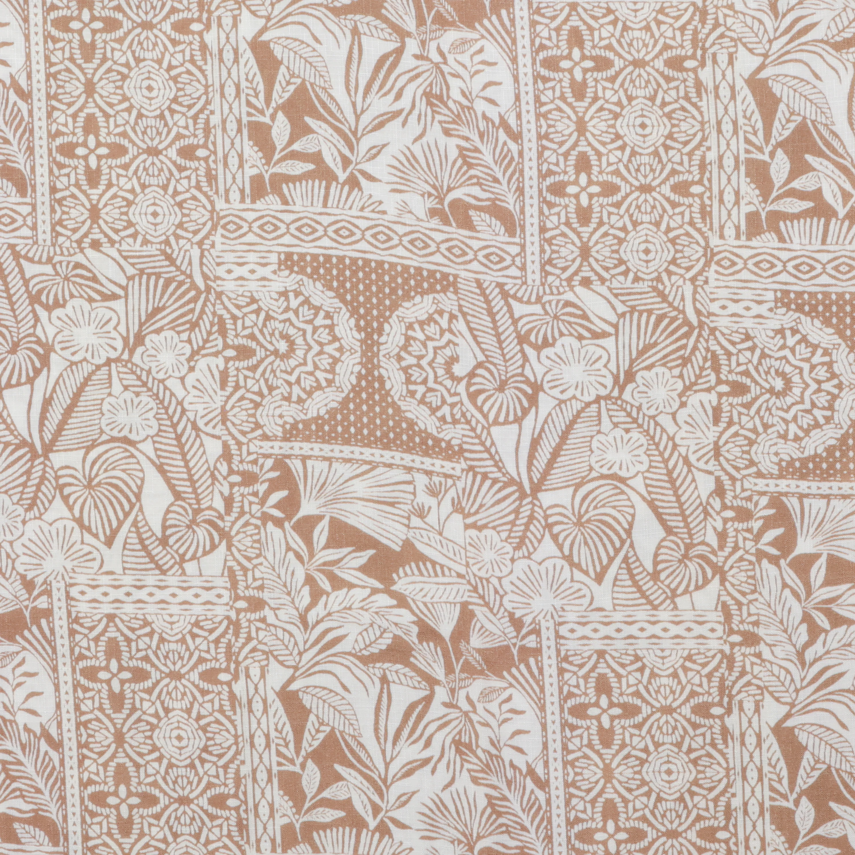 Rayon - Slub - Digital Print - Island Block - Assorted - Image 3