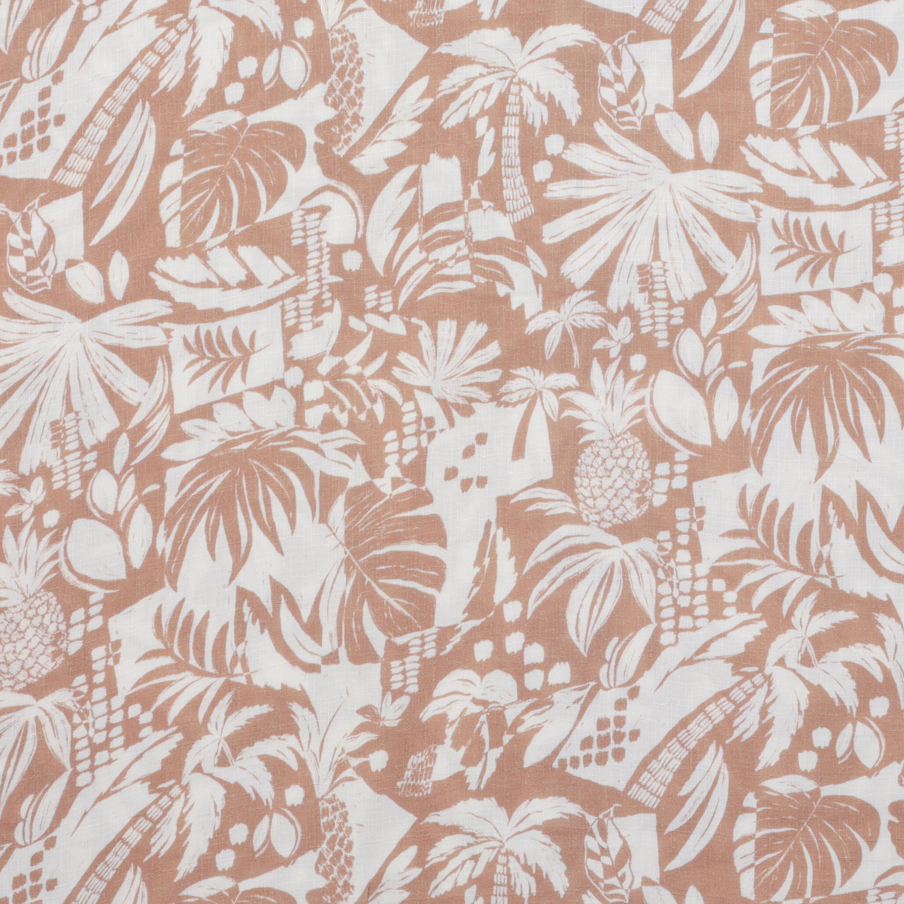 Rayon - Slub - Digital Print - Island Leaves - Assorted - Image 4