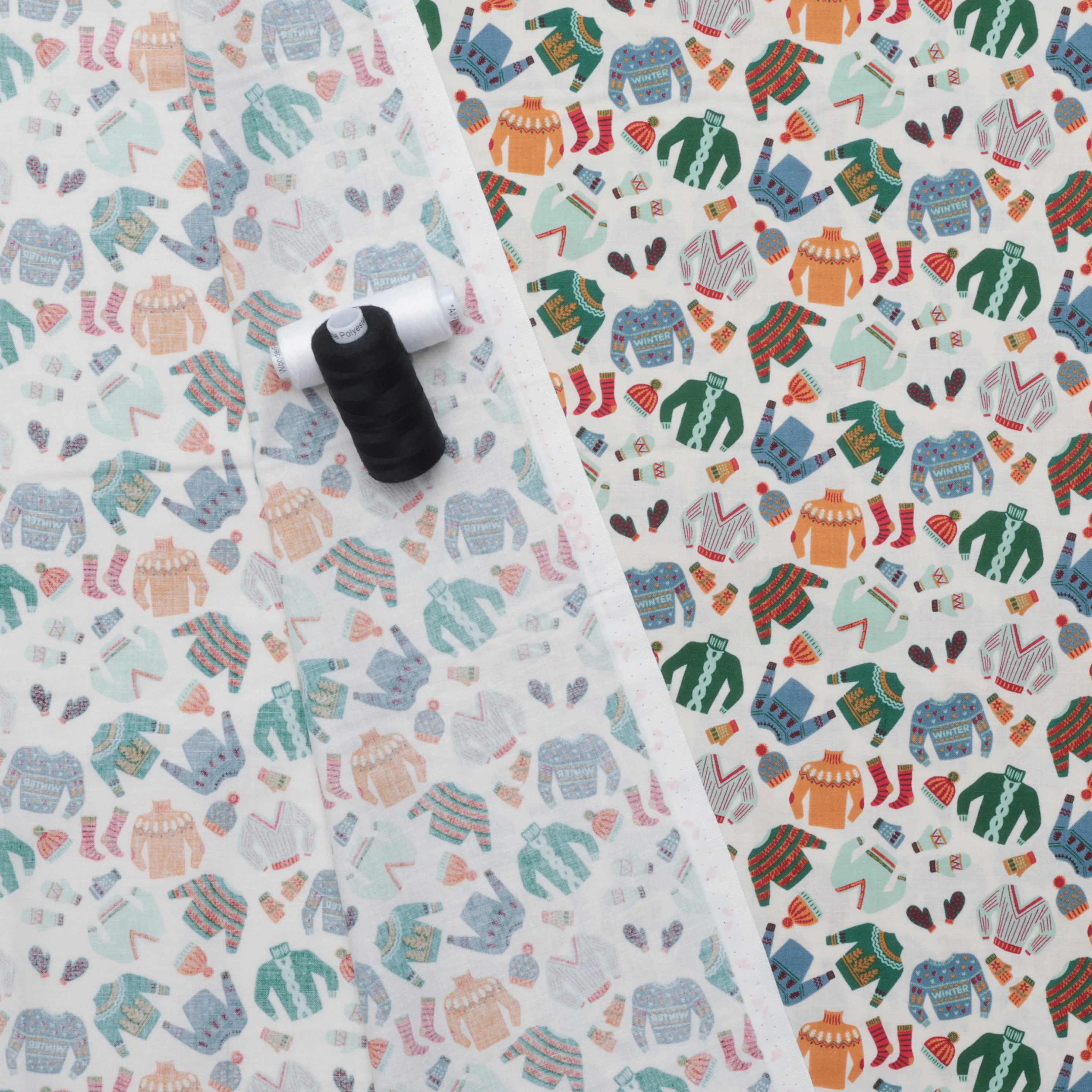 RJR Fabrics - Cotton -  Snow Day Fun - Cozy Sweater - Warmth - Image 3