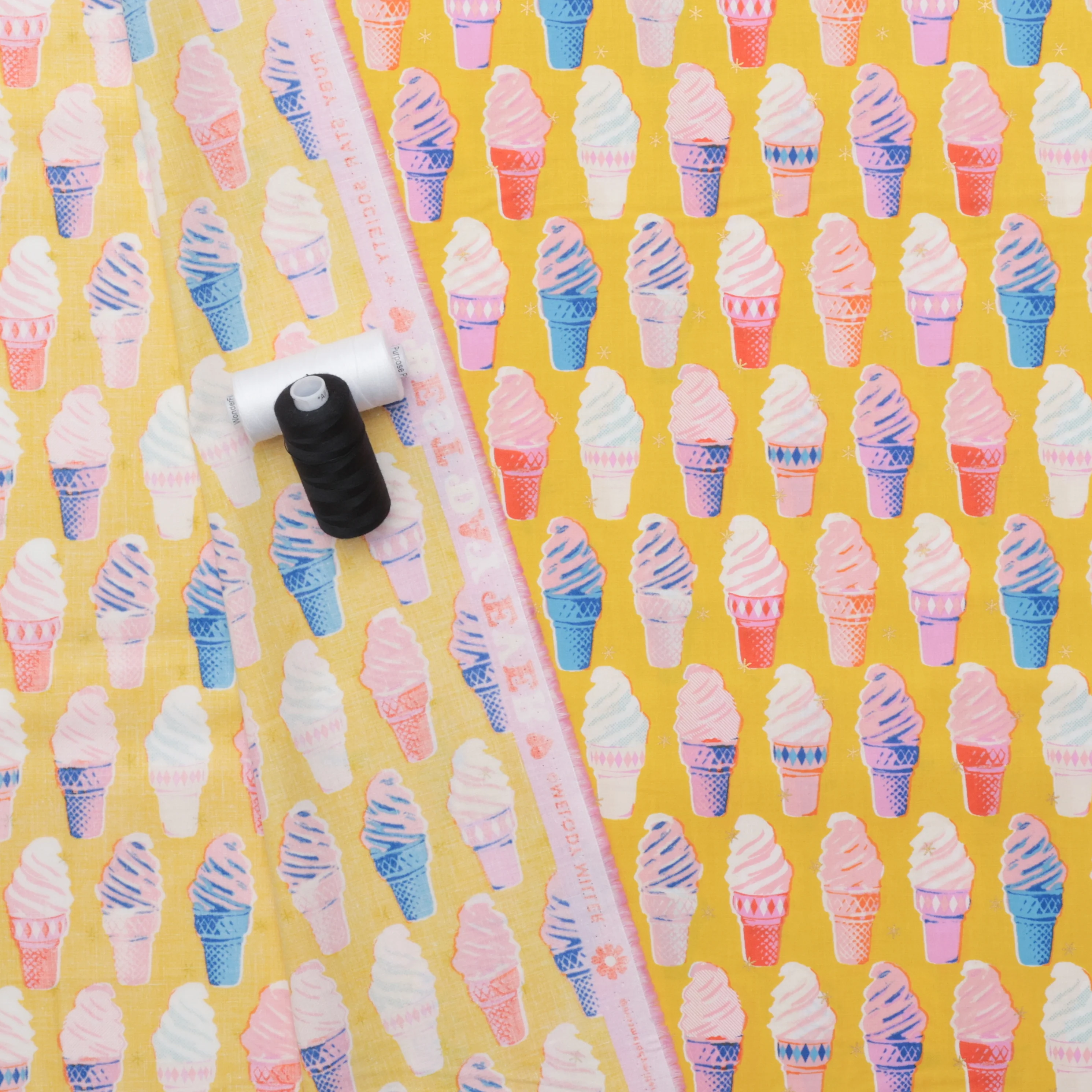 Ruby Star - Cotton - Best Day Ever - Ice Cream - Golden - Image 3